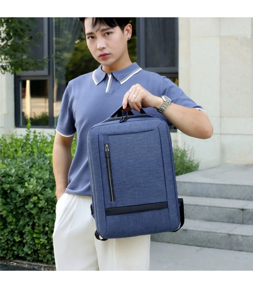 Computer Backpack Multifunctional Business Backpack Large Capacity Commuter Student Travel Bag Men