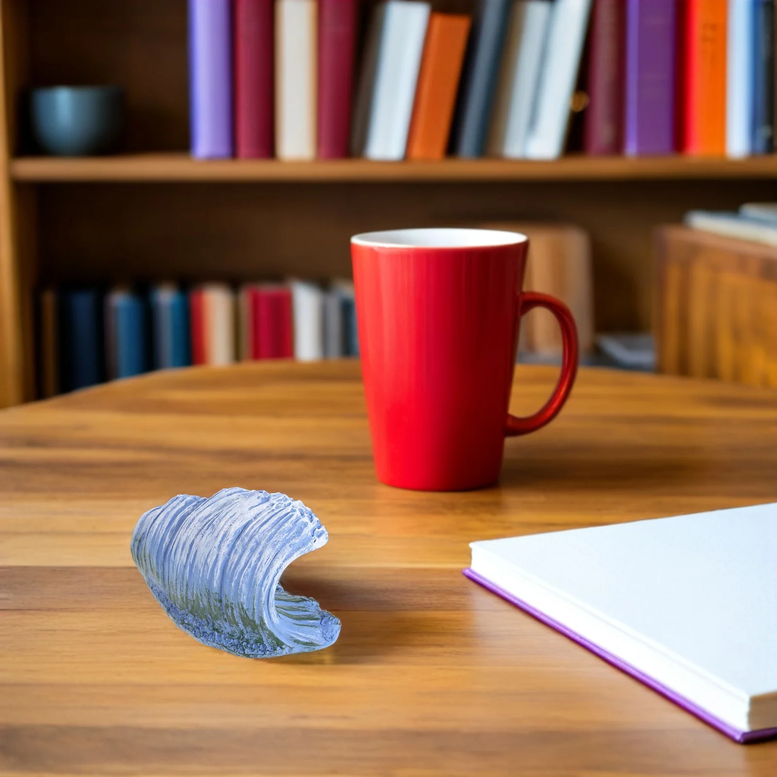 

1Set Resin Tornado Ocean Wave Disaster Simulation Mini Sand Table Landscape Stem Educational Desktop Decor Ocean Wave Figurine