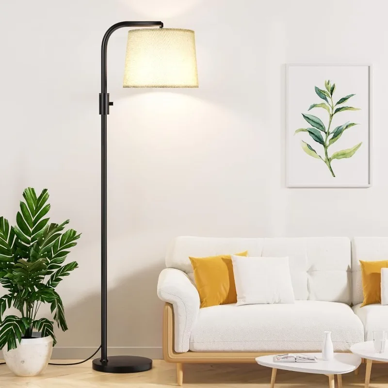 

Fully Dimmable Floor Lamp - Floor Lamps 9W LED Light Bulbs, Standing Lamps for Living Room with Adjust Head