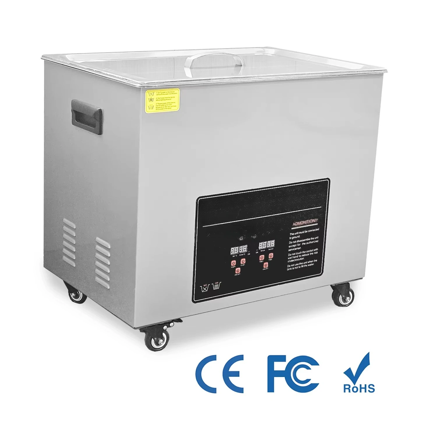Digital Timer Heater 50L 100L 200L 300L 500L Industrial Ultrasonic Cleaning Machine for Cylinder Head Engine Injector