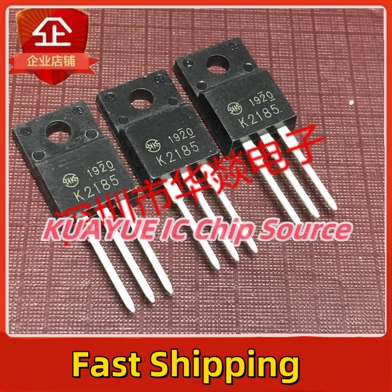 10PCS-30PCS 2SK2185  K2185    TO-220F  5A  500V  Fast Shipping Quality Guarantee