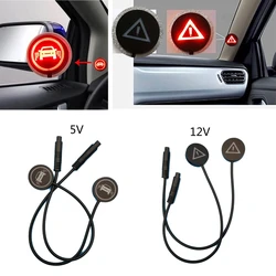 2Pcs Car Blind Spot Detection System bsd Warning Light Distance Assist Lane Changing Tool Mirror Radars Detection D7YA