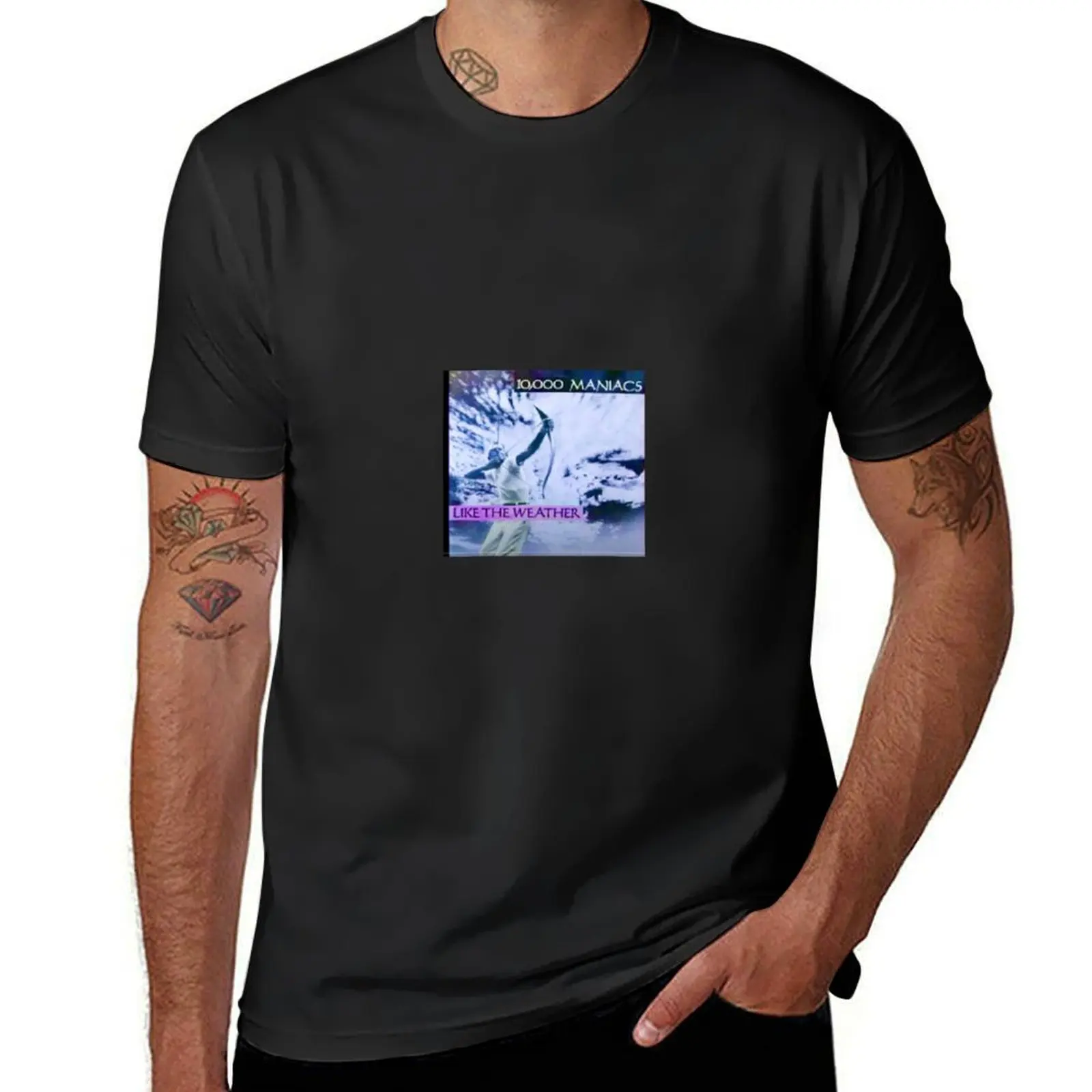 10,000 Maniacs Like the Weather single artwork T-Shirt aesthetic clothes quick-drying mens t shirts pack