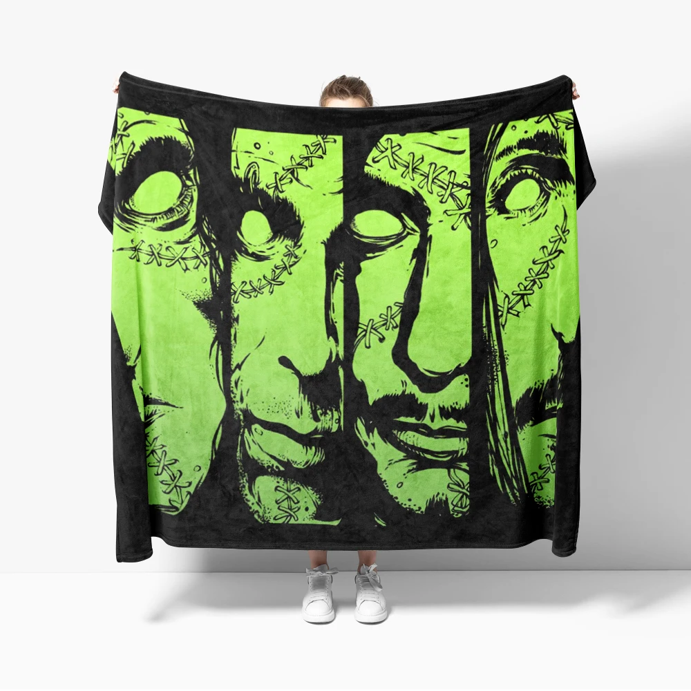 A-Avengeds Type-O-Negatives Flannel Blanket for Sofa Decoration Heavy Rock Band Blanket Throw Blankets For Bed
