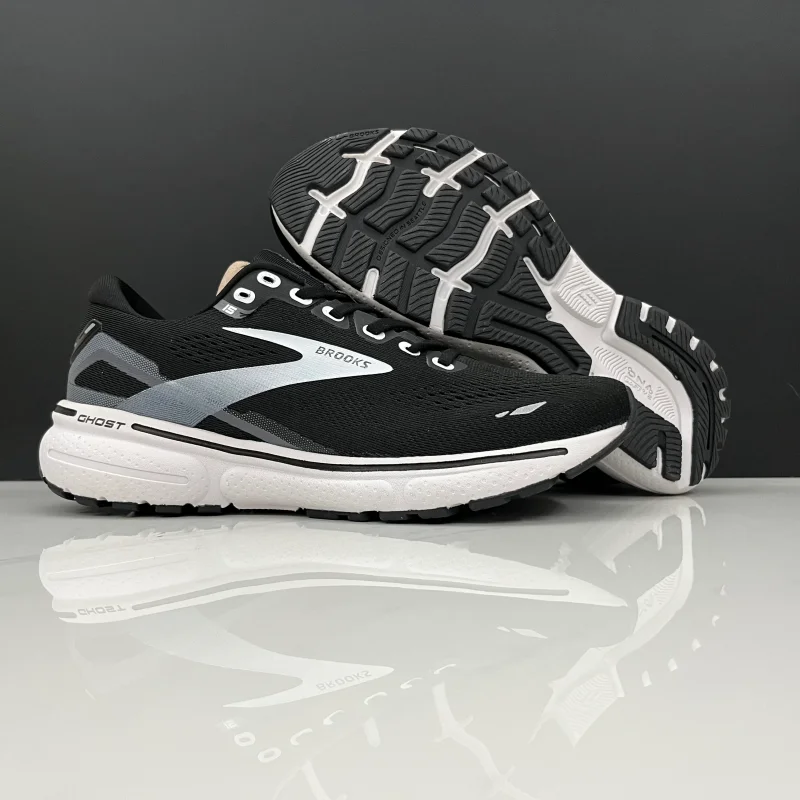 2025 جديد بروكس شبح أحذية رياضية كاجوال الرجال النساء امتصاص الصدمات ريترو المنخفضة قطع تنوعا مريحة احذية الجري شبح 15