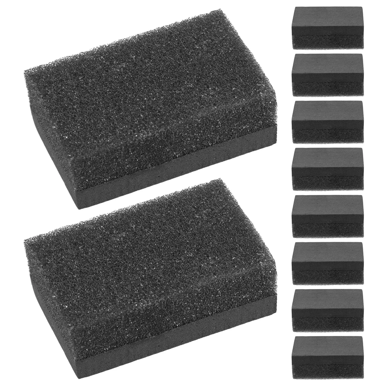 

10Pcs Shoe Shine Wipes Black Disposable Polish Cloths Quick Clean Buffing Care Kit for Dress Shoes Boots Oxfords Casual Footwear