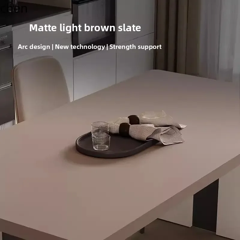 DSA  Rock Slab Dining Table Home Modern Minimalist Dining Table Home