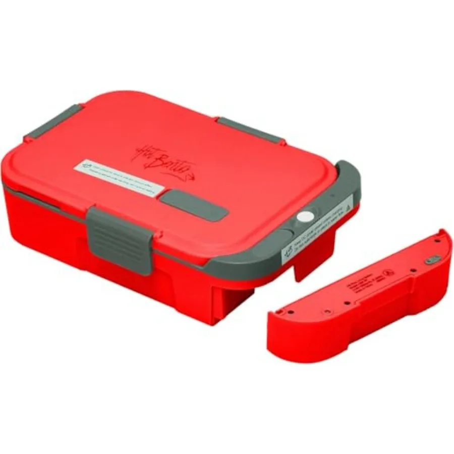 

PLUS Cordless Electric Lunch Box 10-15 Min FAST HEAT Airplane Safe Child-Safe Design Removable Battery 500ml Optimized Portion