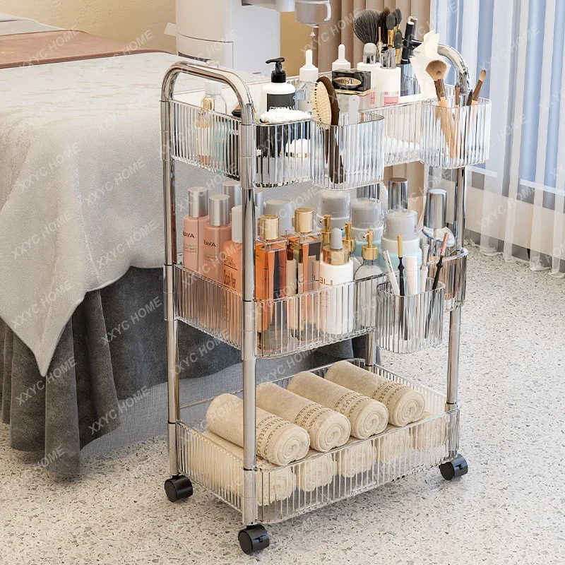 

Beauty salons, trolleys, skin management mobile trolley shelves, nursing equipment trolleys