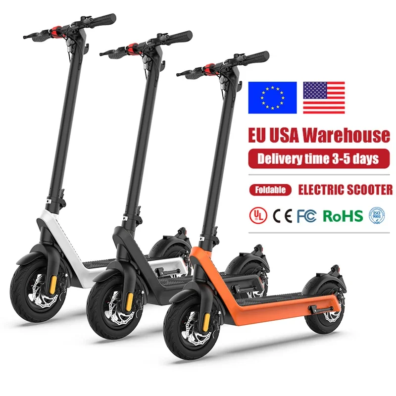 X9 Plus Scooter Elétrico 36V 500W 15.6Ah 10 polegadas Roda de Vácuo 40 KM/H Scooter Elétrico Adulto Dobrável de Longo Alcance