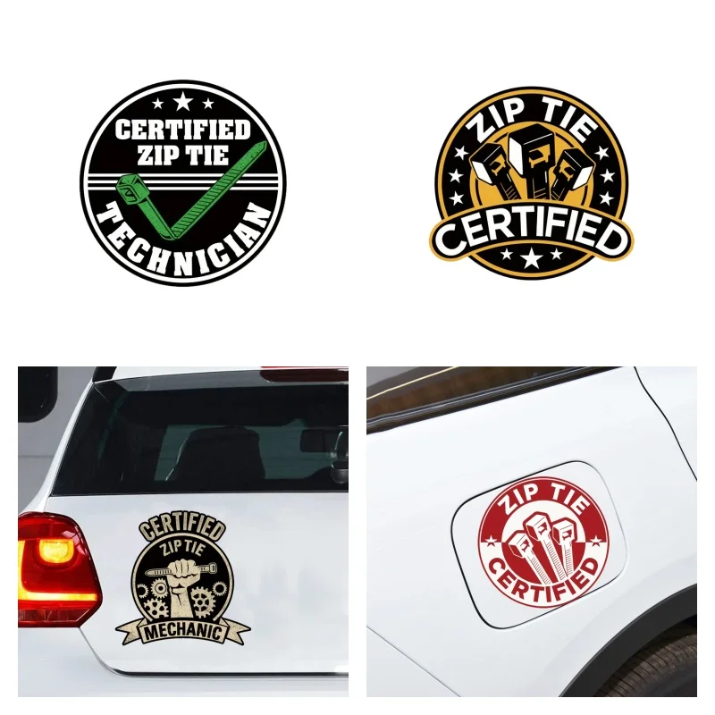 

Car Stickers Motorcycle Stickers Funny Technician Mechanic Electrician Construction for Racing Helmet Vinyl Decal Car Sticker