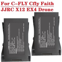 Original For JJRC X12 EX4 11.4V 2400mAh LiPo Battery for  For C-FLY Cfly Faith Drone FPV RC GPS Drone Spare parts Accessories