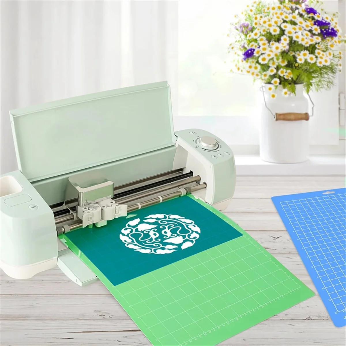 6PCS Mats for Explore Air 2/Air/One/Maker 3/Maker - Variety Pack Cutting Mats with Blades, 3PCS 8.5x12In, 3PCS 12x12In