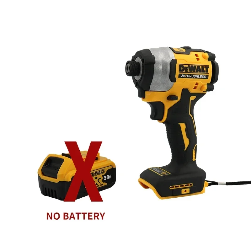 DEWALT DCF850 Cordless Impact Driver Bare Tool 20V Brushless Motor 205NM Wirless Rechargeable Power Tool DCF850N drill motor