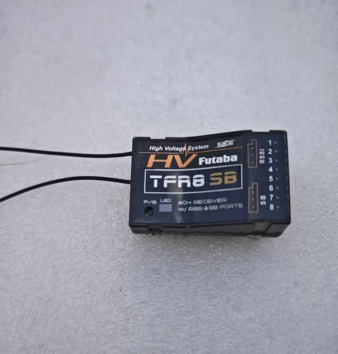 Used FrSky TFR8SB TFR8 TFR6 FASST Compatible 2.4ghz 2.4G SB RSSI S.BUS Receiver FOR 6EX, 7C,TM-7 T8FGTM-10,T12FG,TM-14