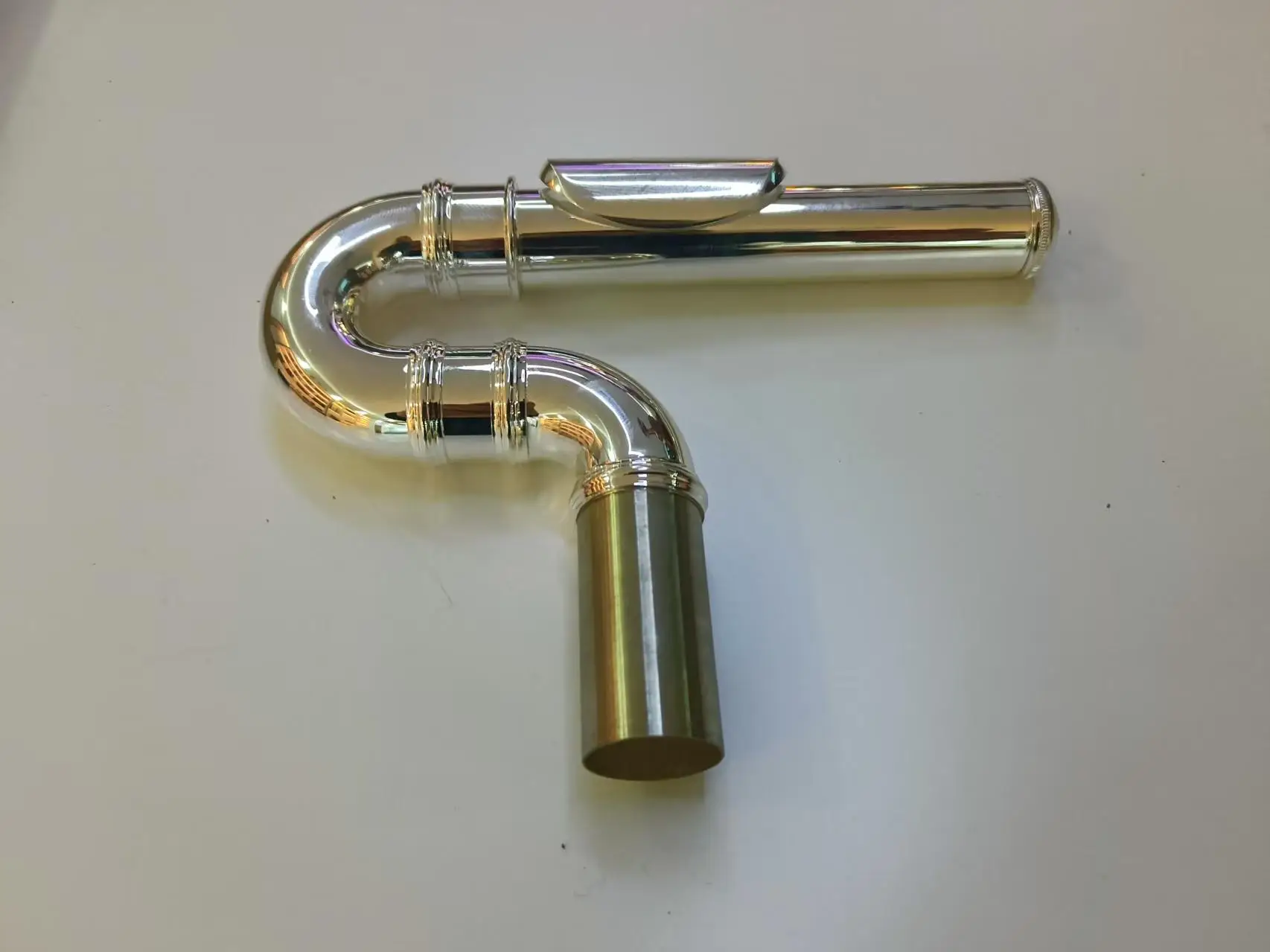 Flute  Mouthpiece  Vertical flute headstock, flute accessories, silver-plated vertical flute headstock
