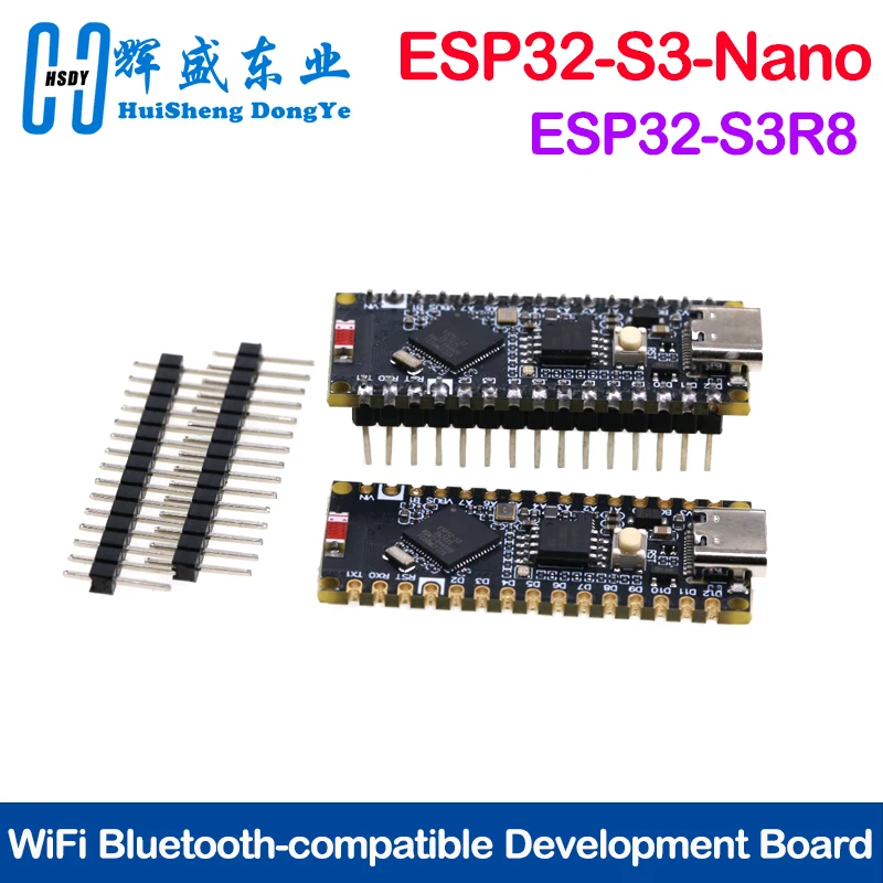 Dev Board for ESP32-S3-Nano WiFi Bluetooth-compatible Development Board IoT Module Based on ESP32-S3R8 240MHz For Arduino