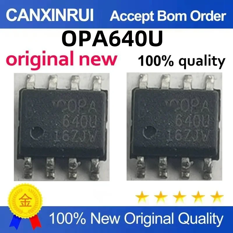 

OPA640U OPA640 640U SOP-8 Wideband Voltage Feedback Op Amp