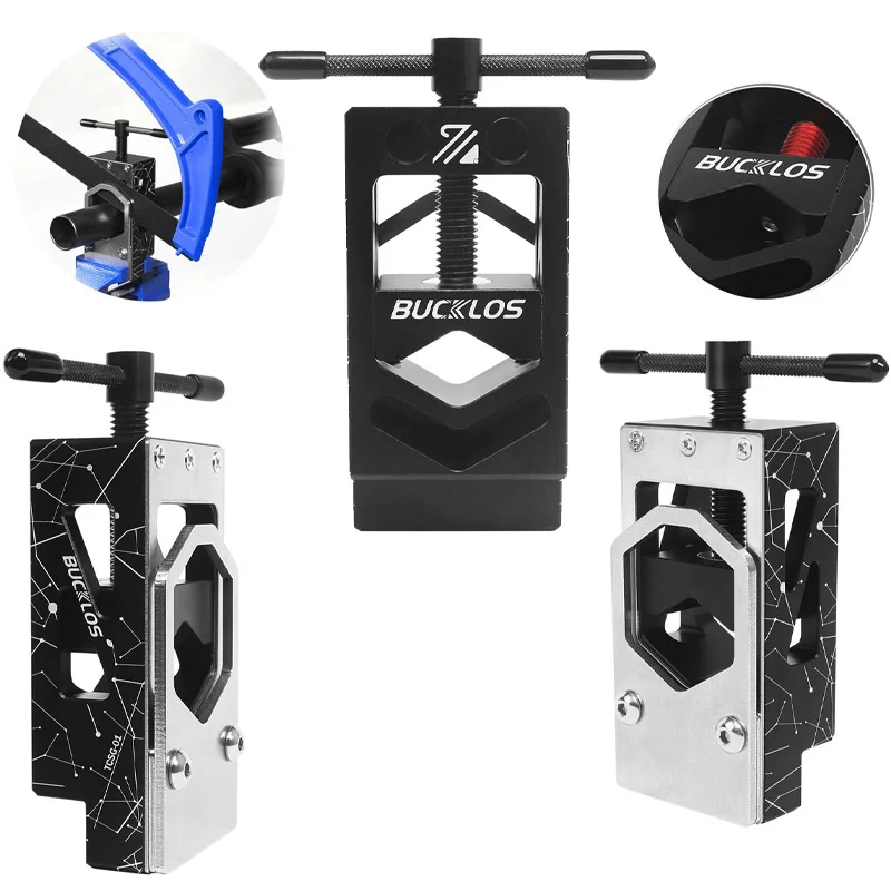 BUCKLOS Aluminum Alloy Bike Seat Post Cutting Saw Durable Ultralight Seat Pole for Shortening The Transverse Pole Tool