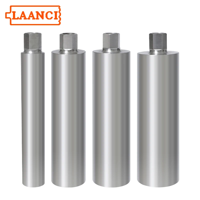 laanci未完成鋼製ブランクコアボディ-1-1-4unc-450mmシャンク（25-500mmダイヤモンドコアビットセグメント溶接コンクリート穴あけ用）