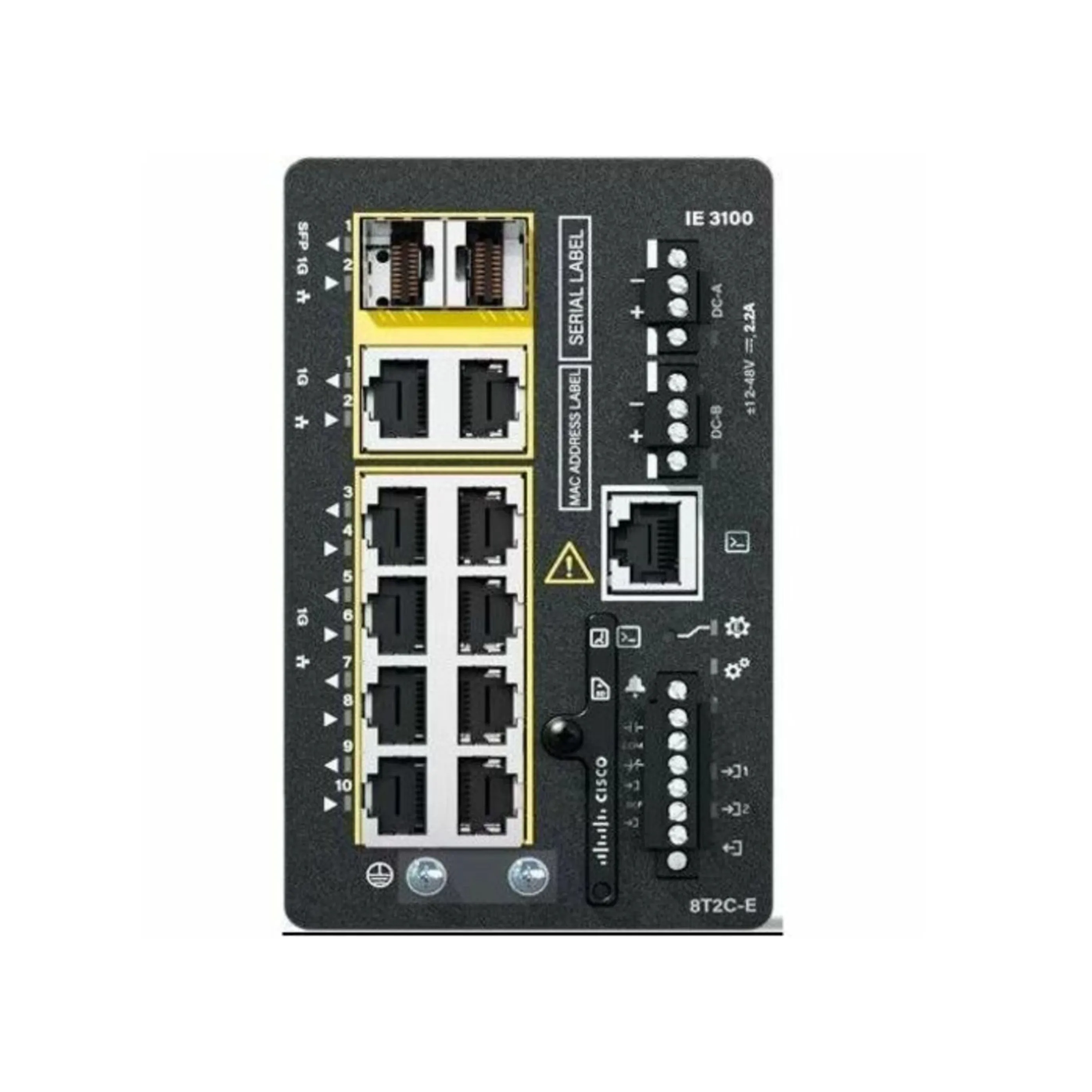 New Original IE-3100-8T2C-E Cisco Industrial Ethernet 3100 Series Switches 8-Port Base Switch With Good Price