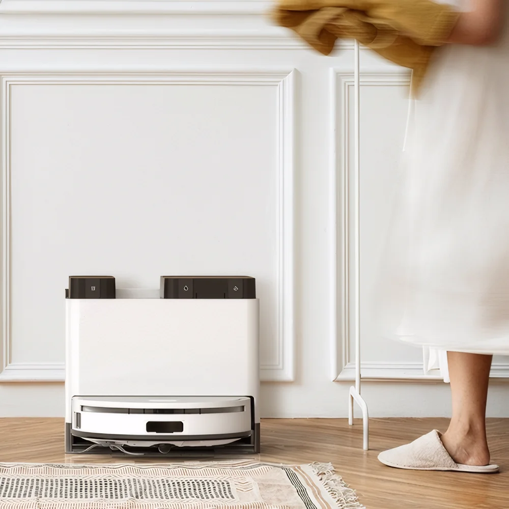 

Household Multifunctional Robot Vacuums 3200mAh Battery 5000pa Strong Suction Robotic Vacuum Cleaner With Wet and Dry