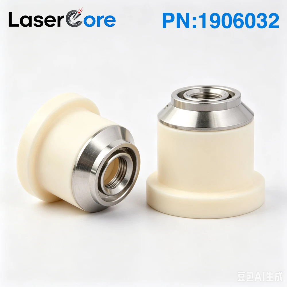 High Quality OEM Model 1906032 D41H33.5M12 Ceramic Nozzles Holder for Fiber Laser Cutting Machine New Condition