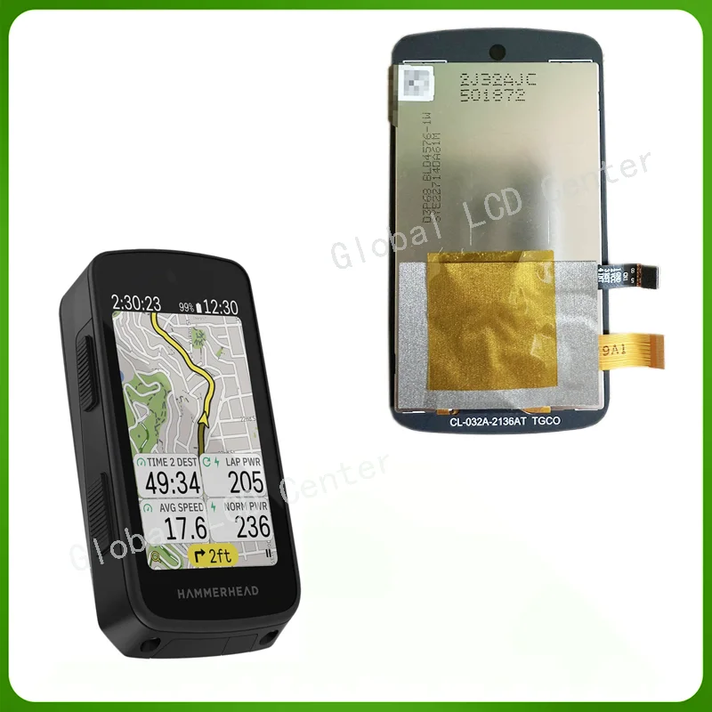 

Original LCD Display Screen For Hammerhead Karoo 3 Bicycle GPS Computer Replacement/Repair（Including LCD+TP+CoverGlass ）