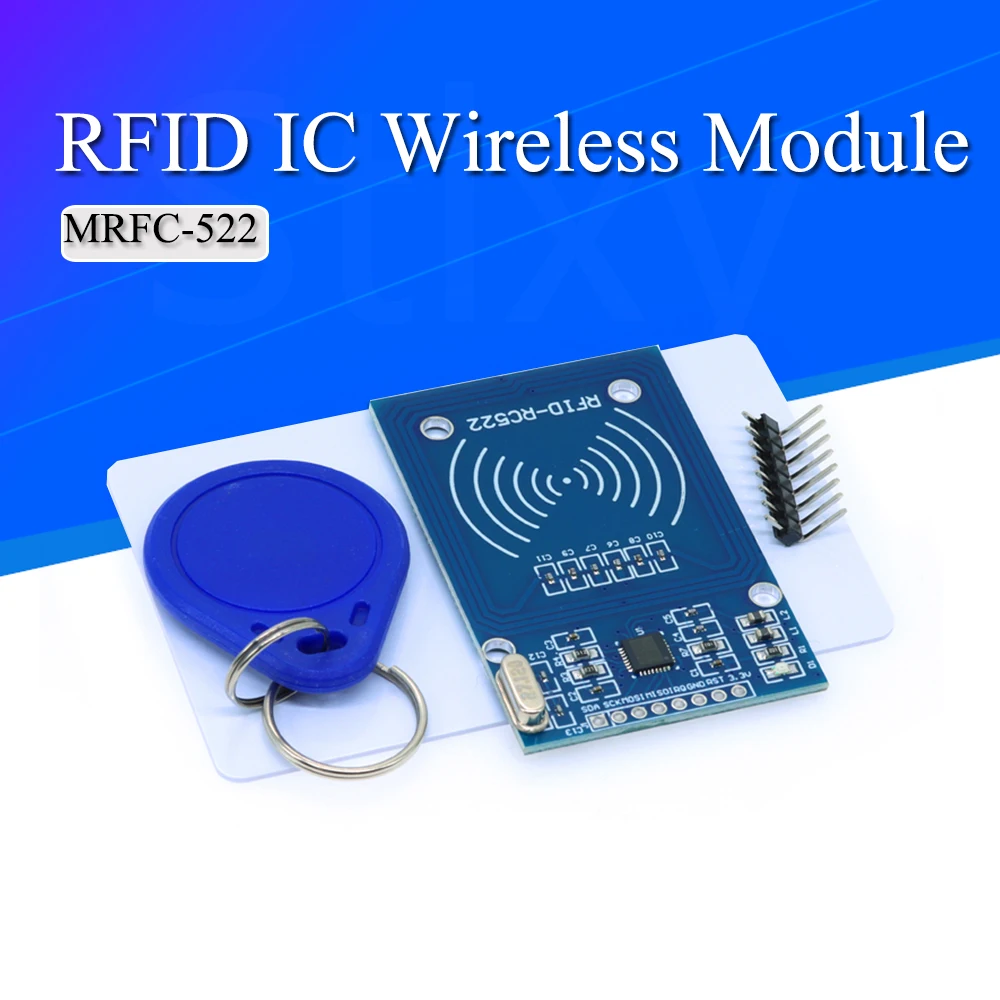 MFRC-522 RC-522 RC522 Antenna RFID IC Wireless Module For Arduino IC KEY SPI Writer Reader IC Card Proximity Module