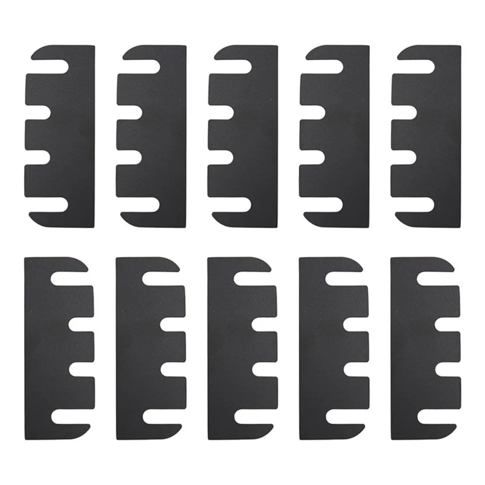

10 шт. 4-дюймовые дверные петли, регулируемые прокладки из прочного материала, выравнивающие дверные прокладки, фурнитура, аксессуары, плавное закрытие