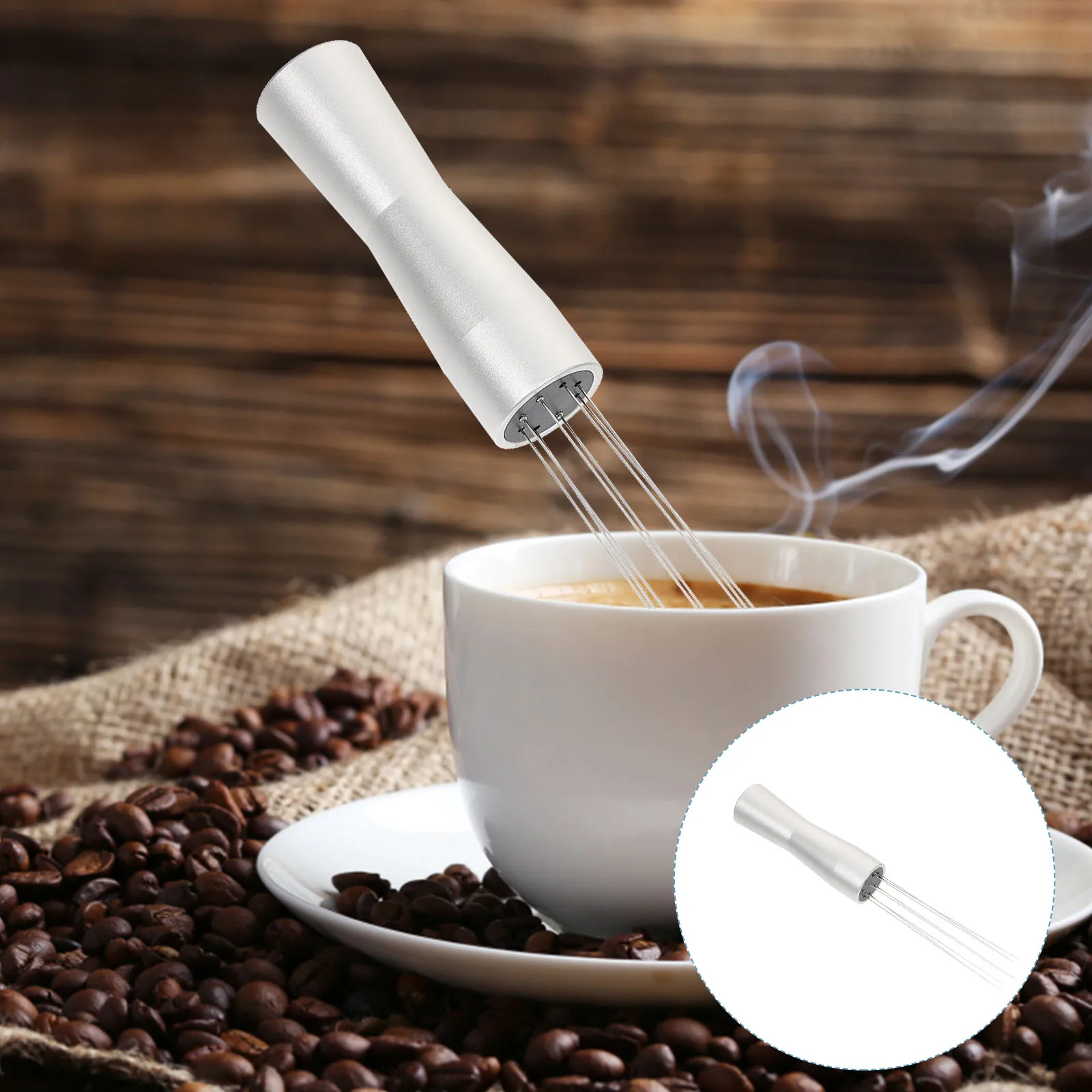 

Coffee Powder Distributor Needle For Espresso Brewing Premium Replacement Tool Home Cafe Shop Use Compatible With