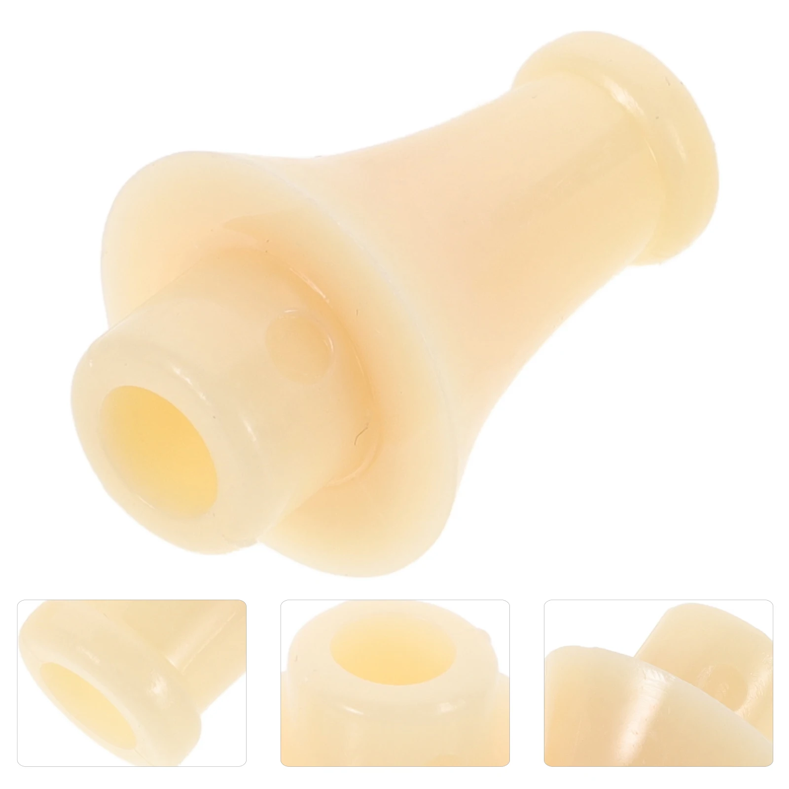 

2pcs Hulusi Mouthpiece Universal Chinese Cucurbit Flute Replacement Abs Resin Durable Easy Maintenance Enhanced Sound Quality