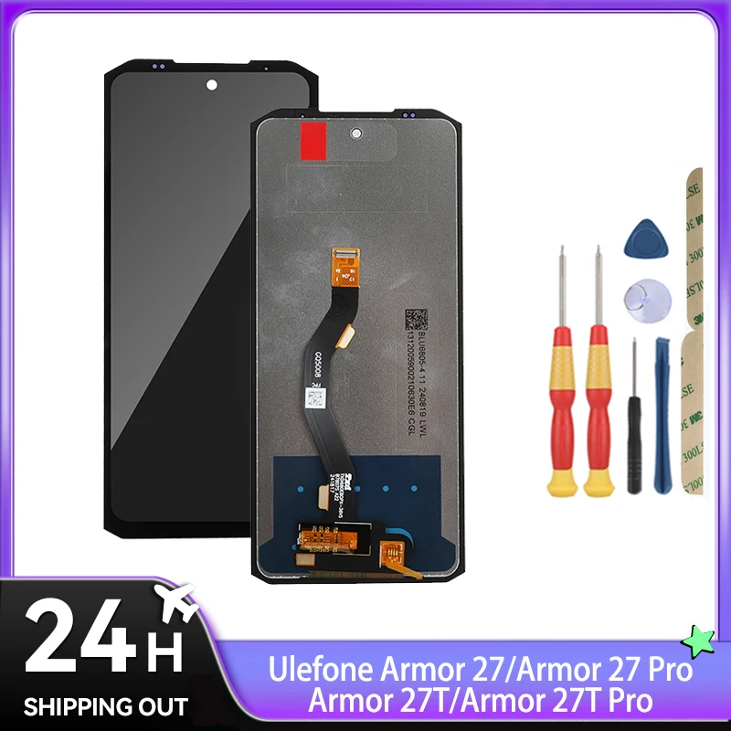 For Ulefone Armor 27/Armor 27 Pro/Armor 27T/Armor 27T Pro/Armor 30 Pro/Armor 33 Pro/Armor 22 /LCD Display + Touch Screen + Tools