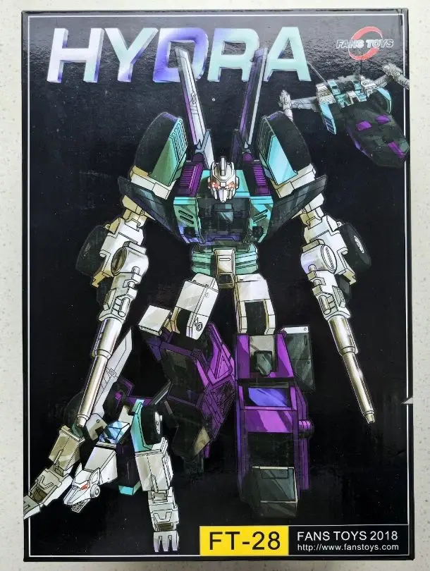 Transformation FansToys FT-28 FT28 Hydra SIXSHOT Alloy Parts  Action Figure Toys with Box