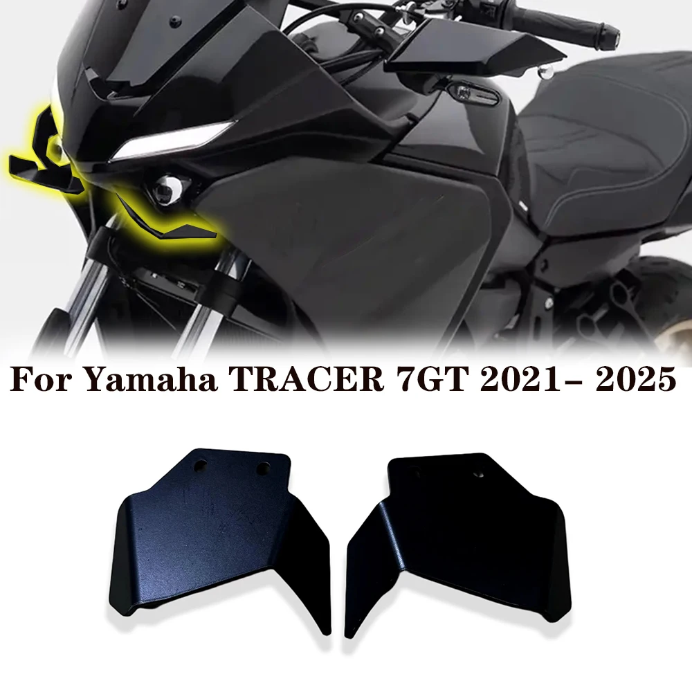 

For Yamaha TRACER 7GT 2021-2023 2024 2025 Extension Cover Winglet Fairing Spoiler Tracer 7 Accessories Aluminum Winglet Spoiler