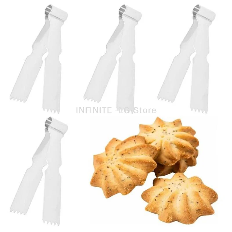 

Food-Safe Stainless Steel Multipurpose Pastry Clamp - Best for Walnut Crisp Clip, Peanut Crisp&Bun Mold; Premium Baking Tools