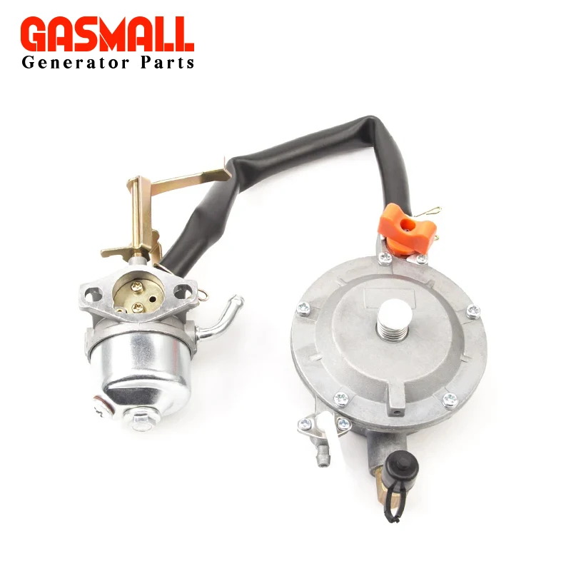 Huayi GT241 154F  Gasoline Generator Parts P15A-LPG Engine Three Fuel Manual Carburetor Kit Assy