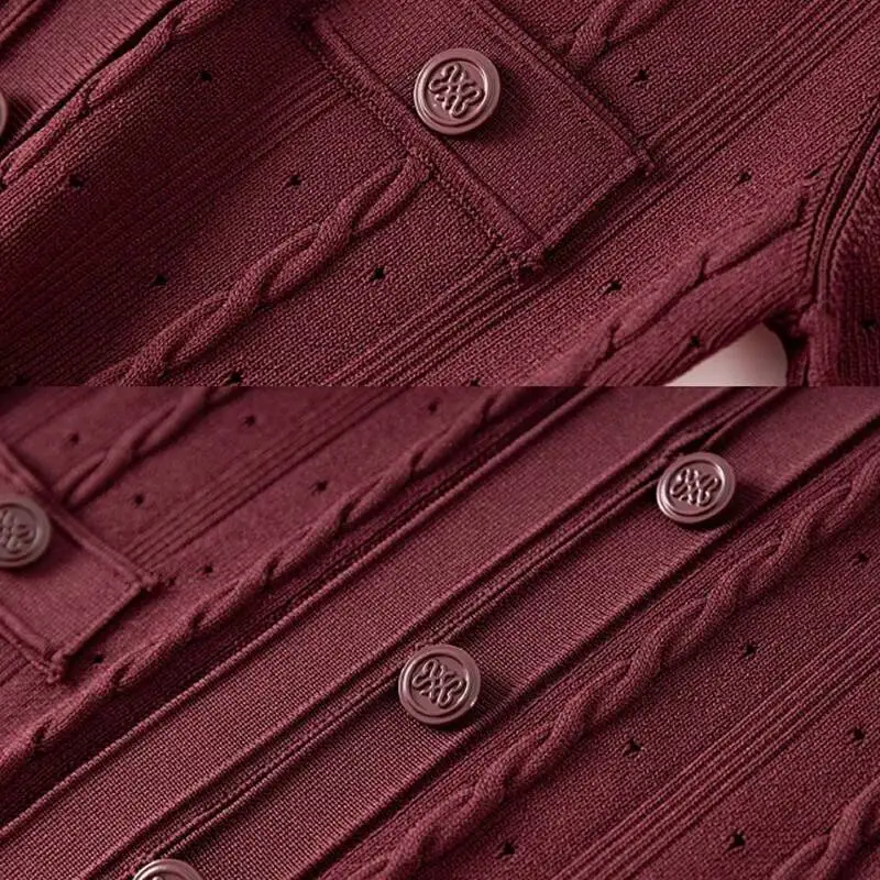 2025 New Women Jersey Dress Elegant O-Neck Bodycon Knitted Cotton Dresses