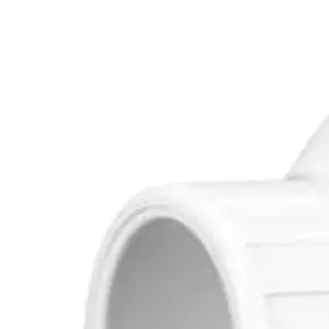Inch PVC Silent Check Valve White Non Spring Baffle Type For Backflow Prevention Water Hammer Noise Reduction Home Plumbing