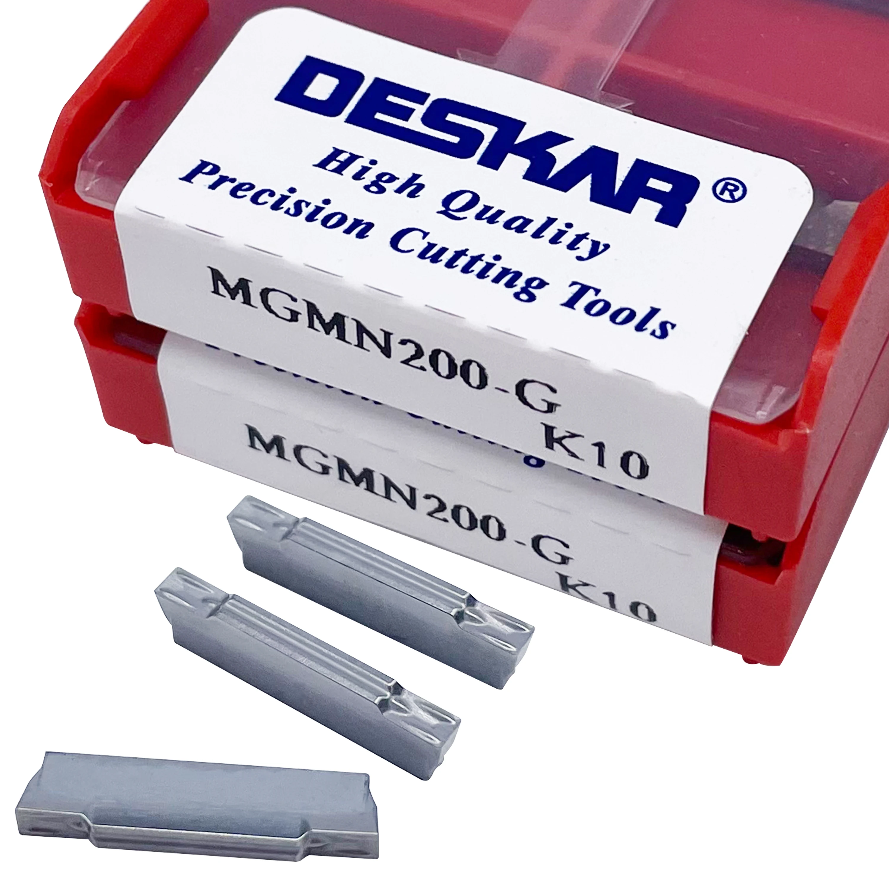 DESKAR MGMN150-G 200-G 250-G MGMN300-M MGMN400-M 500-M K10 CNC Grooving Turning Tool Carbide Inserts Cutter Cutting For Aluminum