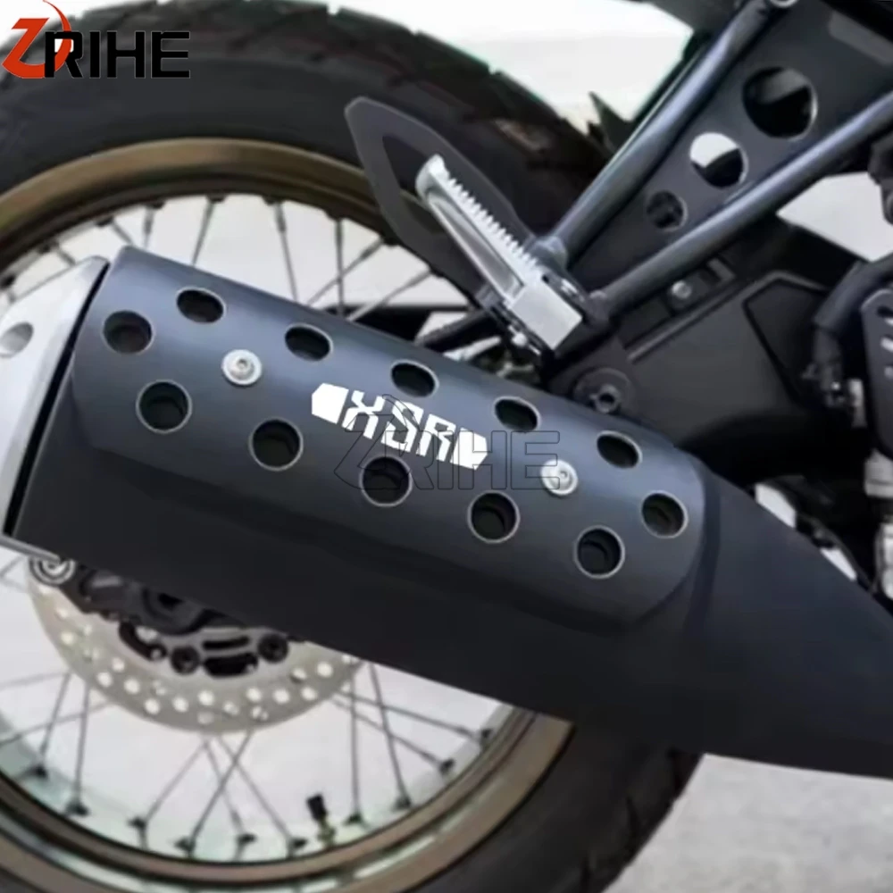 

XSR 125 XSR125 2021 - 2025 For YAMAHA Only Original Exhaust Pipe Protector Heat Shield Cover Guard Anti-scalding Cover 2024 2023