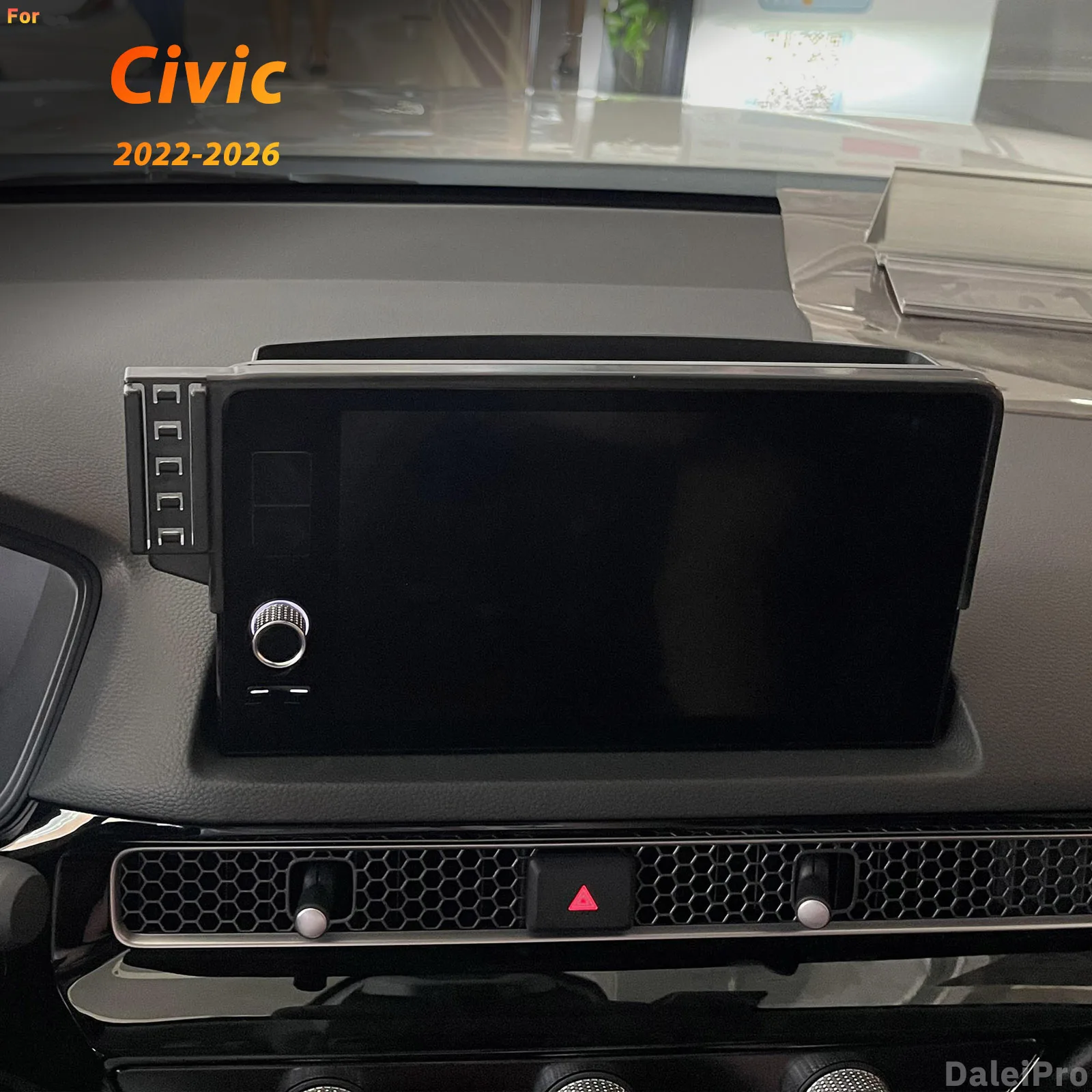 For Honda Civic 2022 2023 2024 2025 2026 Vehicle-Specific Phone Holder Car Smart Phone Mount Screen Fixed Base Accessories