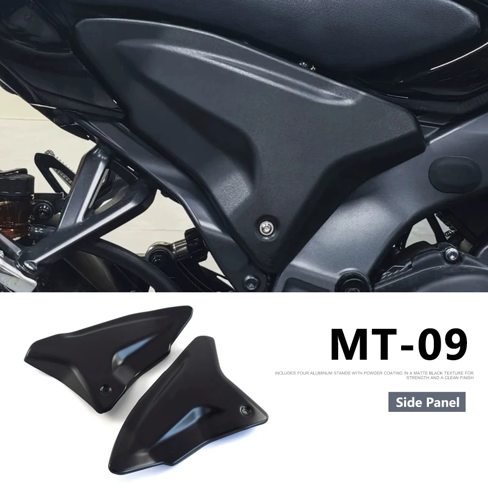 

New Motorcycle Side Frame Panel Guard Fairing Cowl Plate Cover Rear Infill Side Panels For YAMAHA MT-09 SP MT 09 MT09 2024 2025