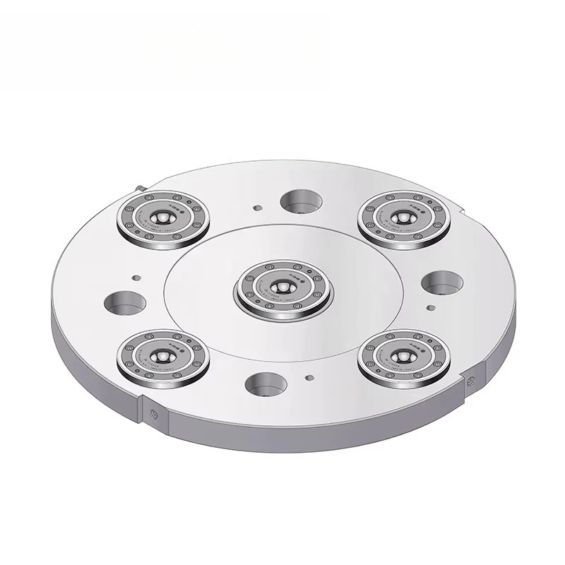 Mandrino a punta zero AMF assemblato su blocco quadrato CNC