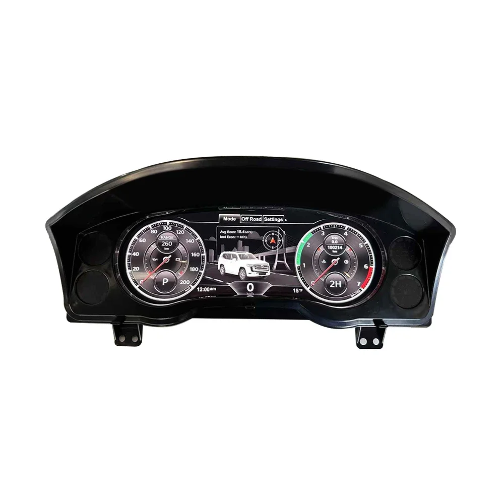 Car Dashboard Digital Cluster for Land Rover Defender 2012-2016 Instrument Odometer Speedometer Auto Display Head Unit