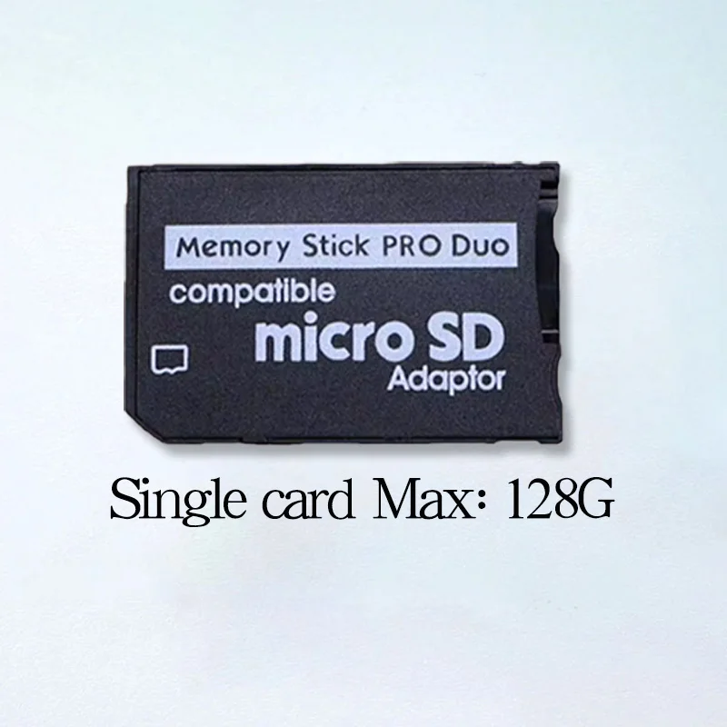 1 قطعة SDHC TF إلى MS الذاكرة عصا برو Duo مايكرو SD قارئ بطاقات ل PSP SD2VITA زائد TF بطاقة الذاكرة محول ل PSV Vita 1000 2000 #3