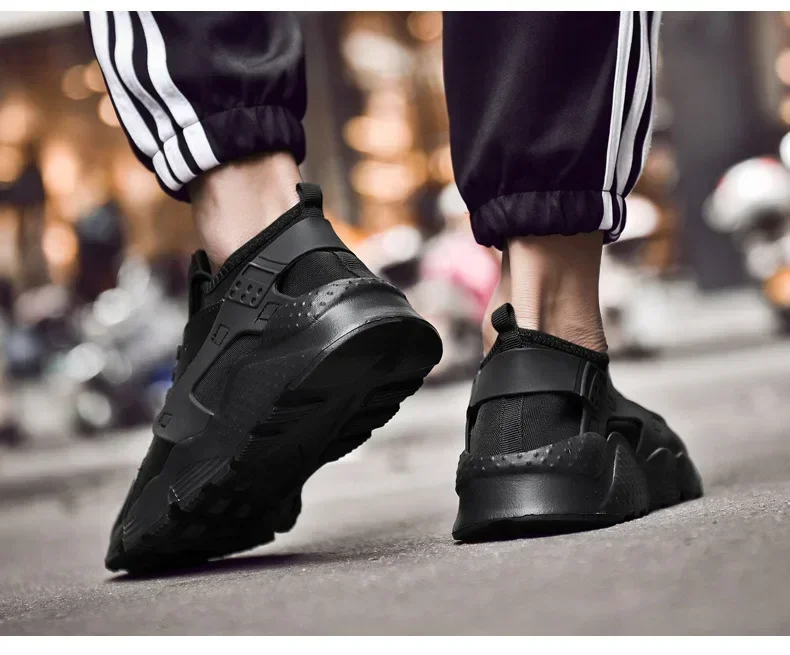 Sommerliche Herrenschuhe mit atmungsaktiver Mesh-Oberfläche, leichtem, weichem Boden, lässige, trendige Laufschuhe, Sportschuhe für Herren aus China. – Detail 19