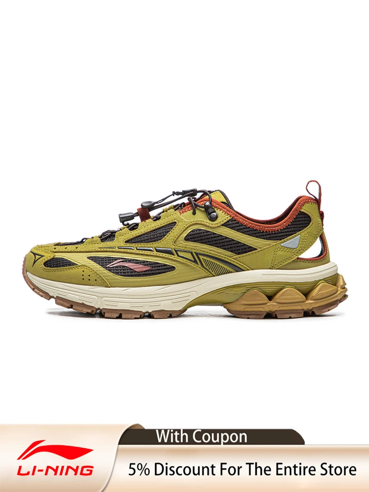 LI NING FUYAO 2.0trail V3 Men's new summer breathable upstream shoes, outdoor sports running shoes