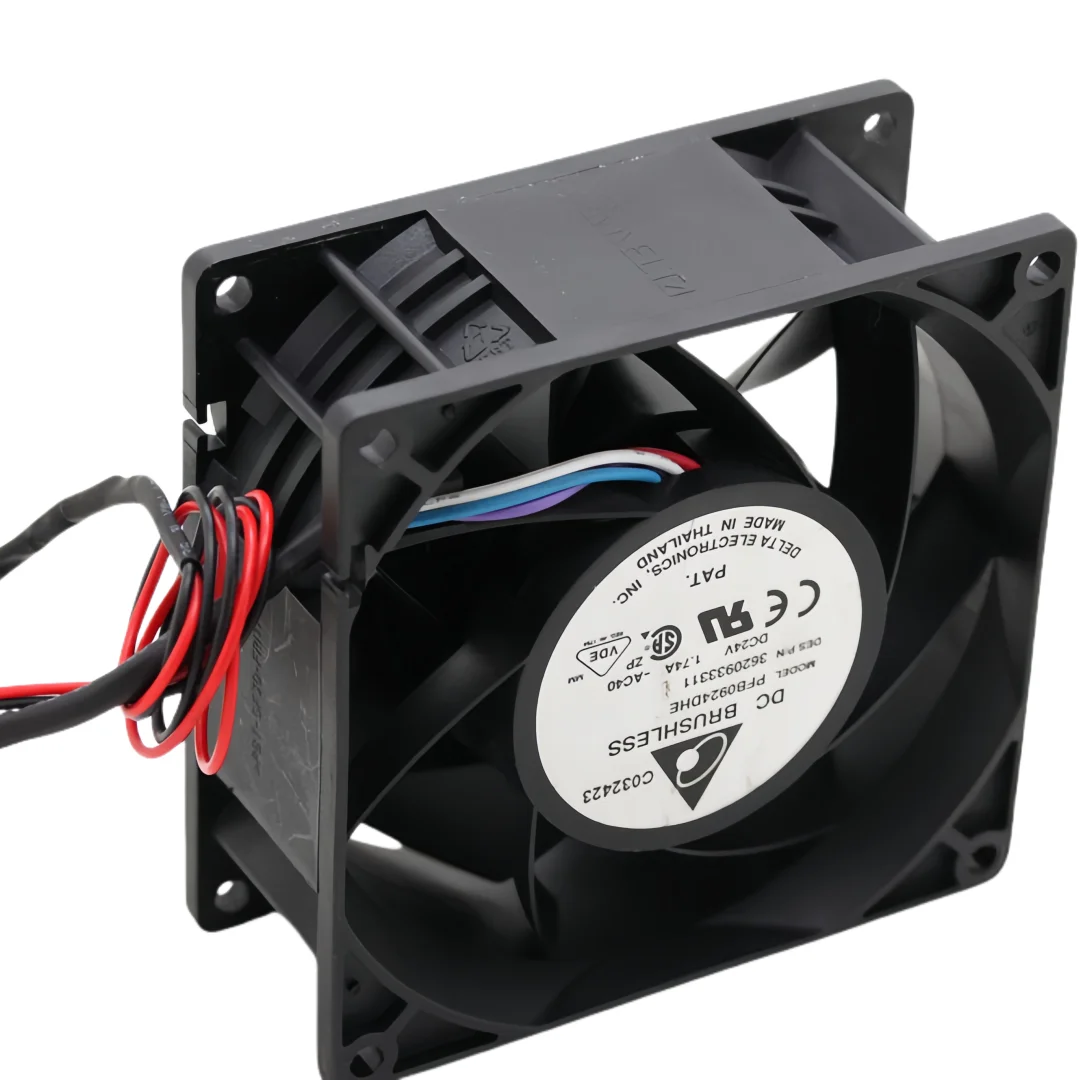 High Speed DC 24V Fan for Delta PFB0924DHE 92mm X 92mm X 38mm 1.74A 8000RPM Welding Machine Server Cooling fan 3620927311