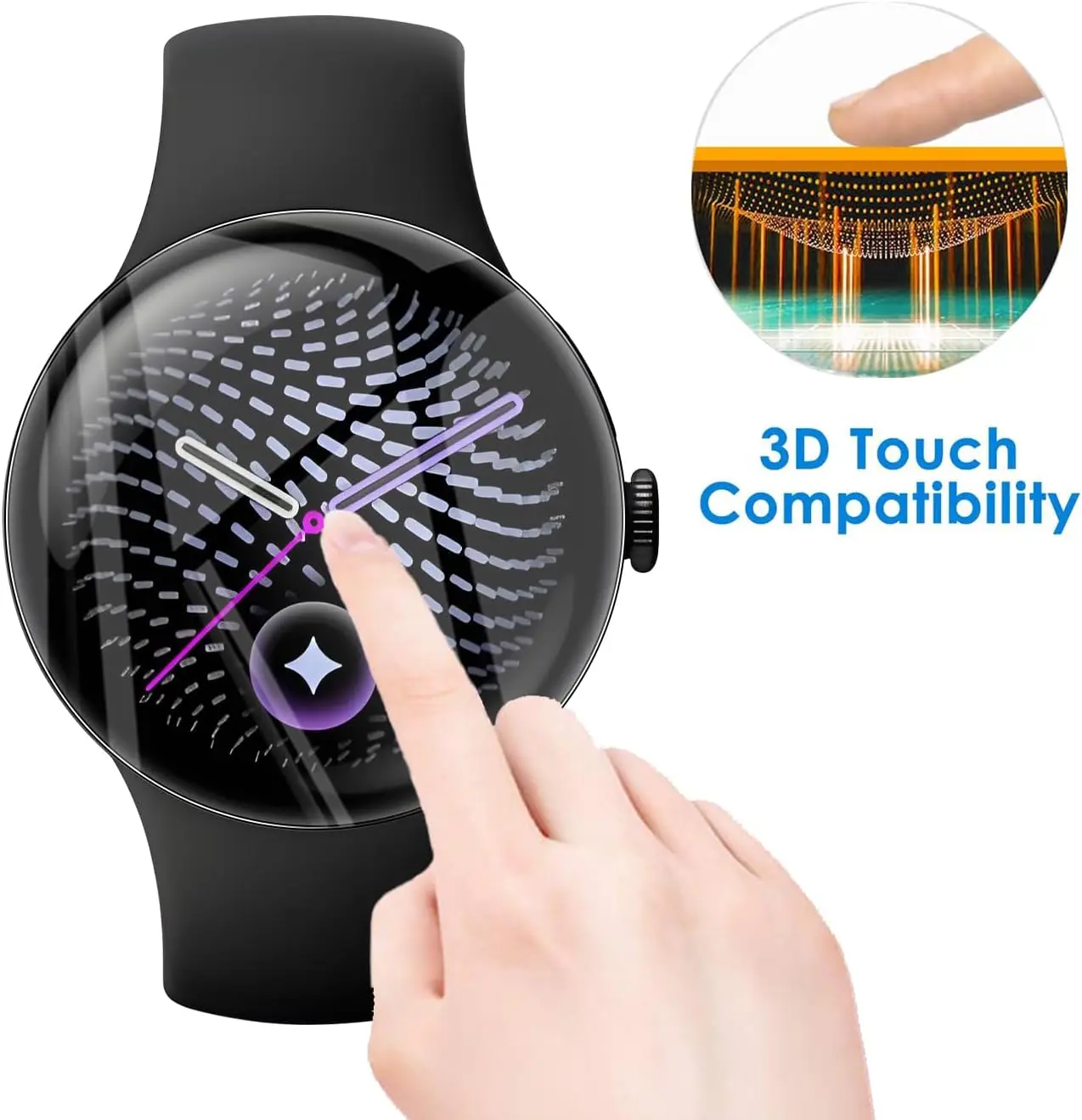 1-20pcs Soft Hydrogel Film for Google Pixel Watch 5 41mm 45mm Screen Protectors Full Cover Curved Protective Film Not Glass